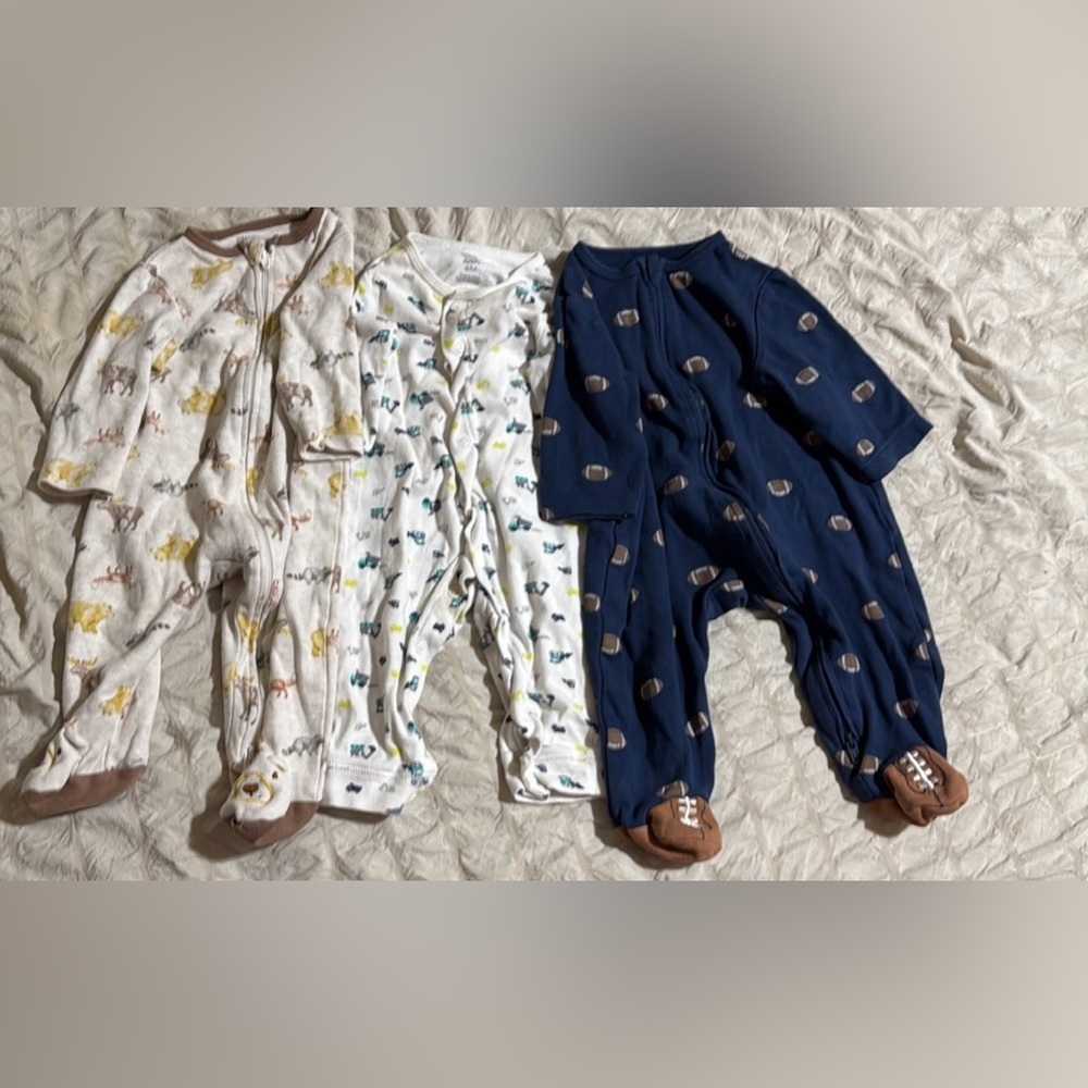 Carters 3pc Onsie Set (month)